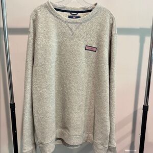 Vineyard Vines Men’s Gray Crewneck Sweater